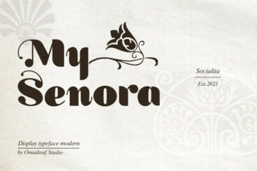 My Senora Font