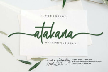 Atakana Font