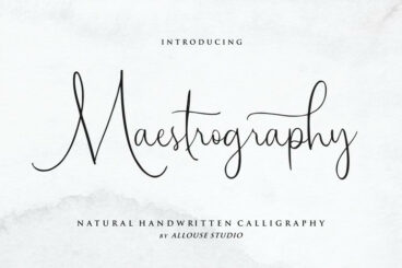 Maestrography Font