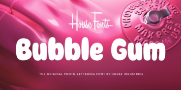 Plinc Bubble Gum Font