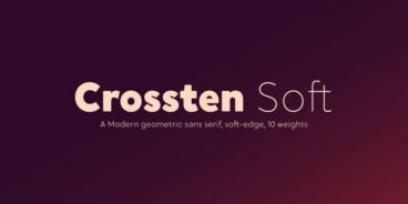 Crossten Soft Font