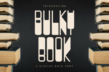 Bulky Book Font