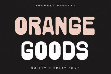 Orange Goods Font