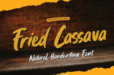 Fried Cassava Font