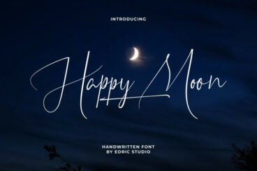 Happy Moon Font