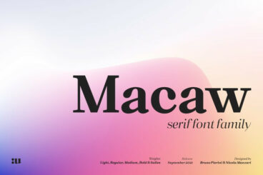 Macaw Font
