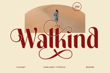 Walkind Font