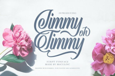Jimmy Oh Timmy Font