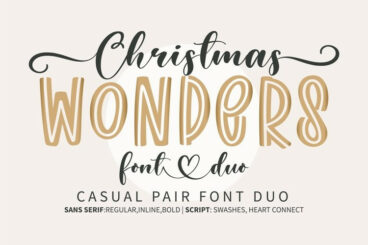 Christmas Wonders Font