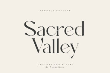Sacred Valley Font