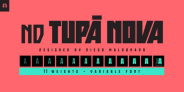 Nd Tupa Nova Font Family