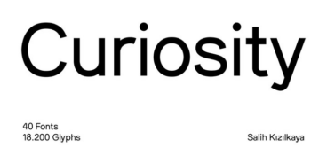 SK Curiosity Font Family