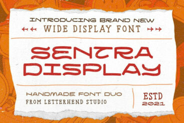 Sentra Display Font