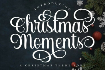 Christmas Moments Font