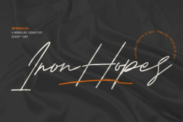 Iron Hopes Font