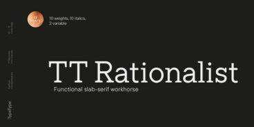 TT Rationalist Font