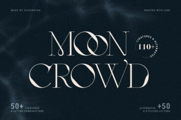 Moon Crowd Font