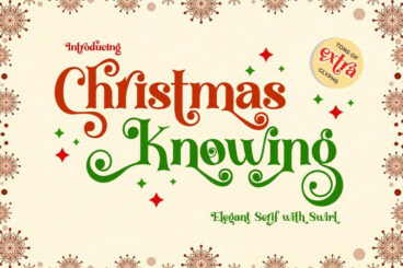 Christmas Knowing Font