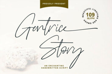 Gentrice Story Font