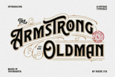 The Armstrong Oldman Font