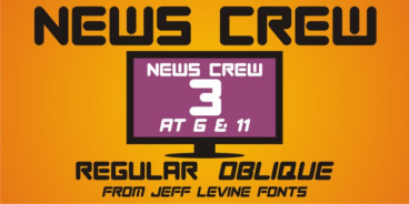 News Crew JNL Font
