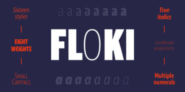Floki Font Family - 16 Fonts