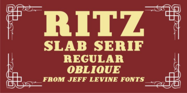 Ritz Slab Serif