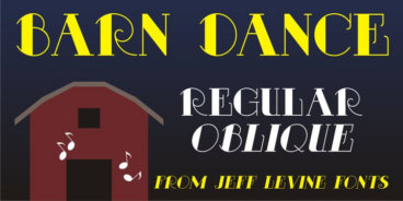 Barn Dance JNL Font