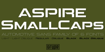 Aspire SmallCaps Font