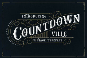 Countdown Ville Font
