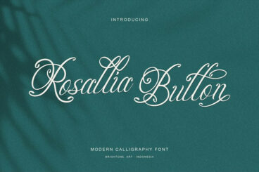 Rosallia Button Font