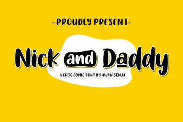 Nick and Daddy Font