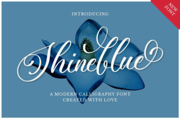 Shineblue Font