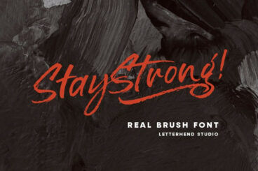 Stay Strong Font