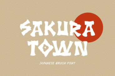 Sakura Town Font
