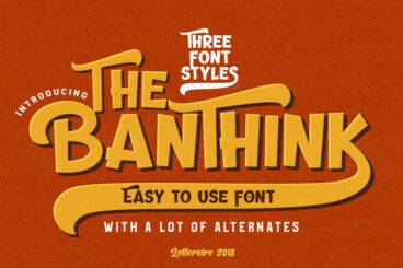 The Banthink Font