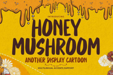 Honey Mushroom Font