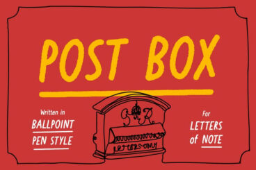 Post Box Font