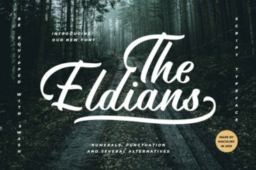 The Eldians Font