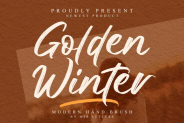 Golden Winter Font
