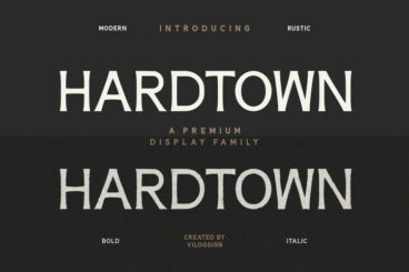 Hardtown Font