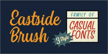 Eastiside Brush Font Family