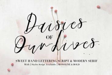 Daisies of Our Lives Font