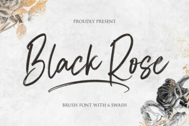 Black Rose Font