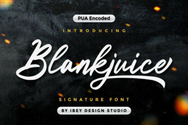 Blankjuice Font