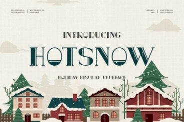 Hot Snow Font