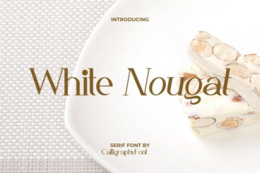 White Nougat Font