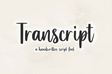 Transcript Font