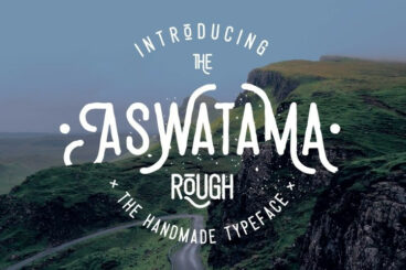 Aswatama Rough Font