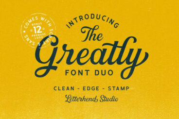 Greatly Stamp Font
